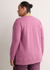 French Terry Long Sweatshirt with Fashion Cut - Active Zone