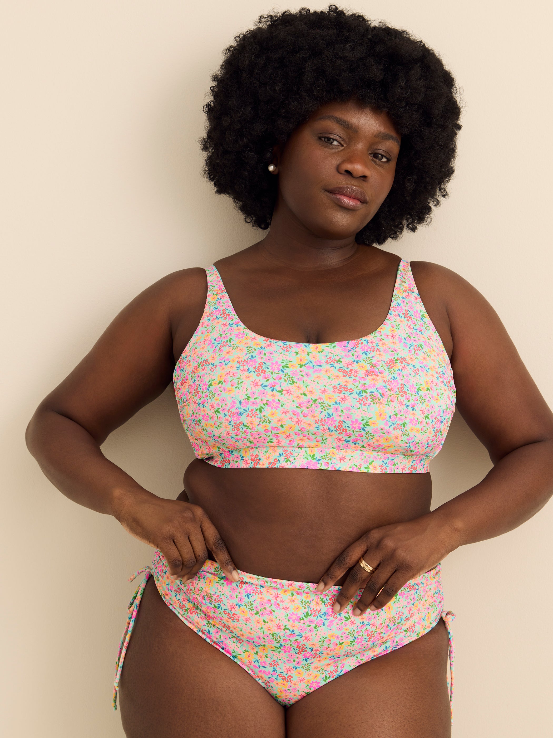 Floral High Tide Swim Brief - Body Glove