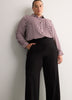 Black Ponte de Roma Wide-Leg Pant, Essential Pant