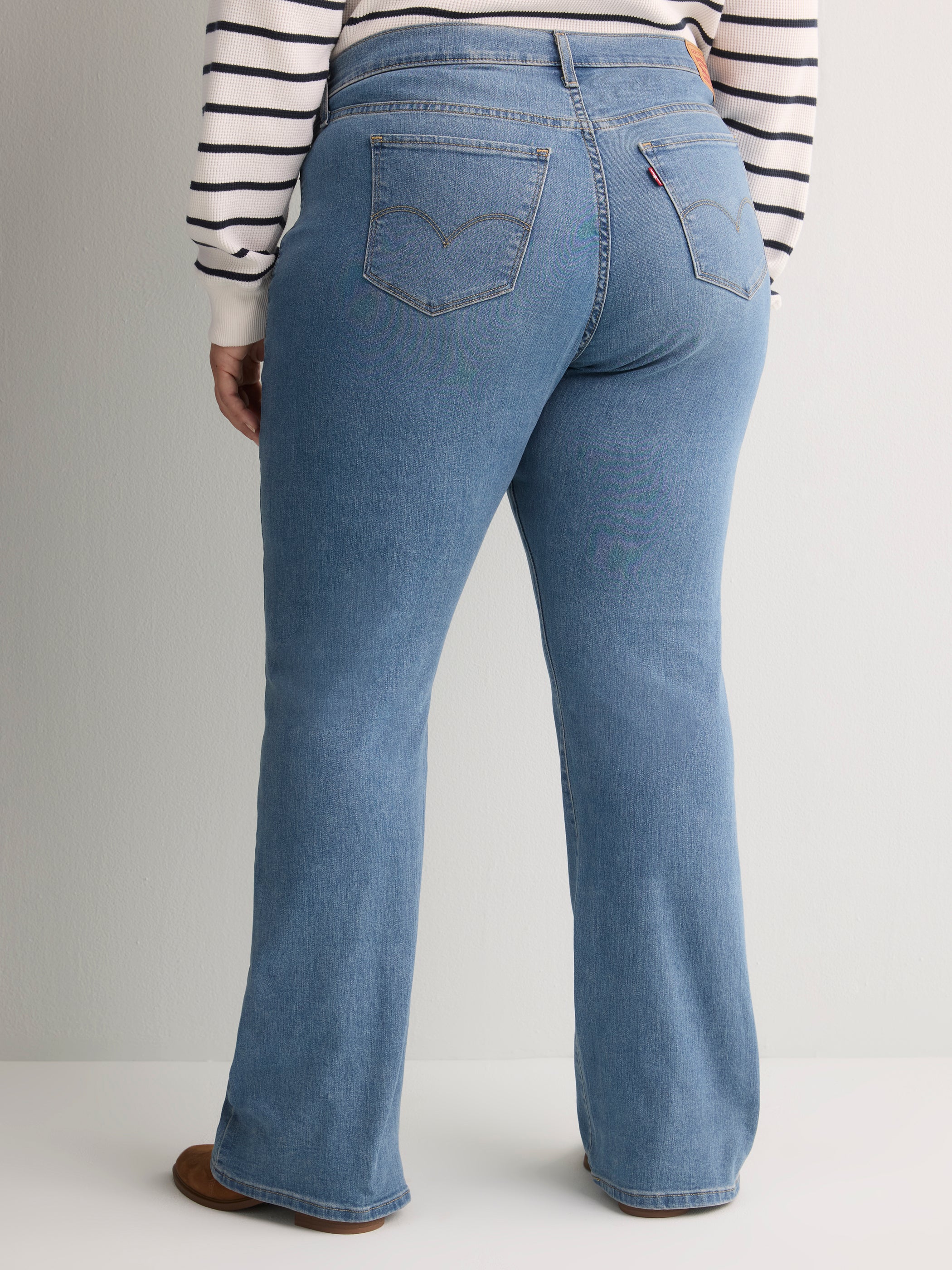 Medium Blue 315 Shaping Bootleg Jean - Levi's