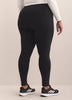 Legging noir avec poches, tissu responsable - Active Zone
