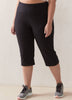 Capri de yoga essentiel noir - Active Zone