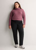 Holly Hideaway Cowl-Neck Waffle Knit Pullover Sweater - Columbia