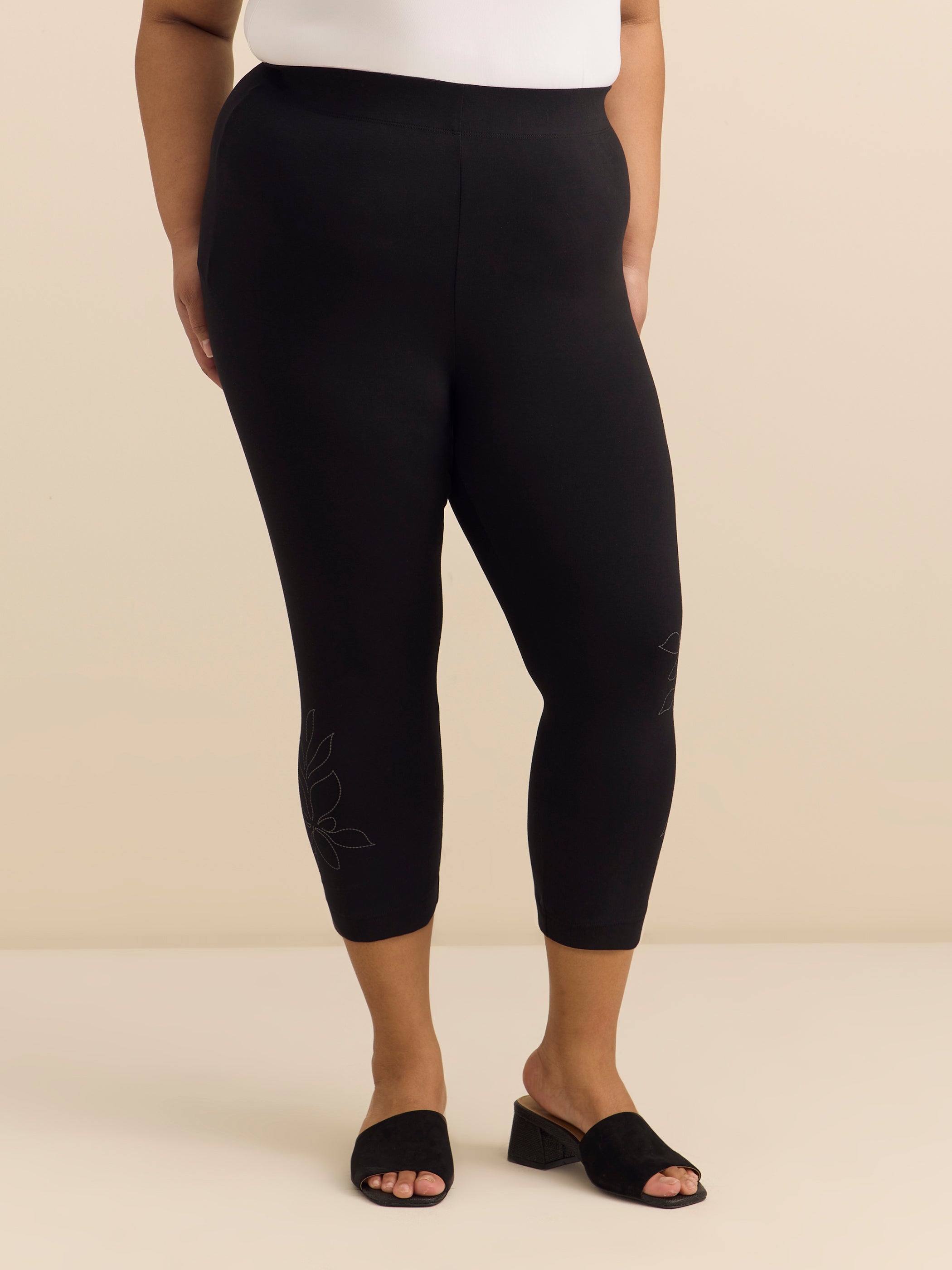 Capri Legging with Placement Print