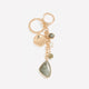 Multi Stone Bag Charm and Keychain