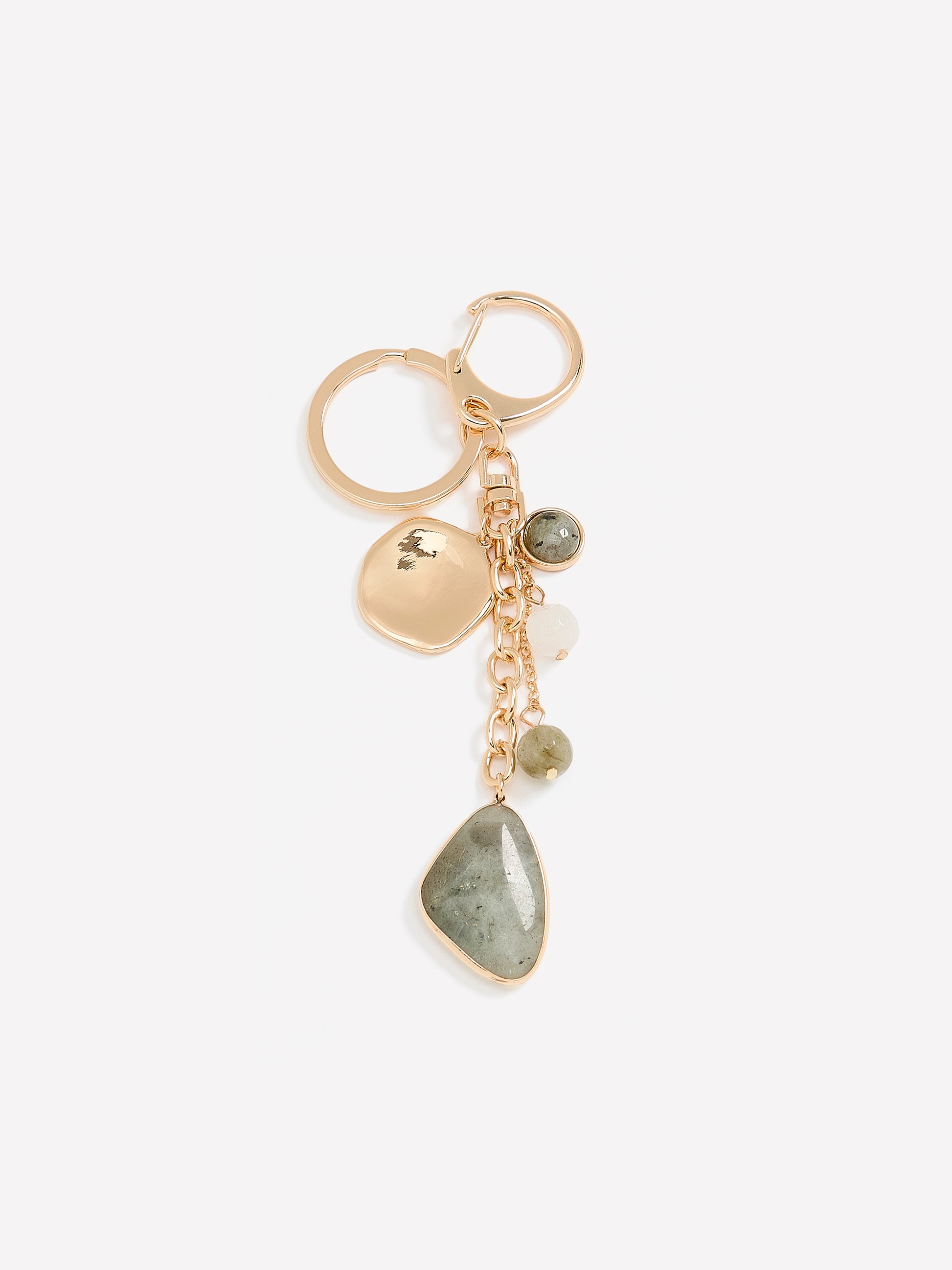 Multi Stone Bag Charm and Keychain