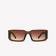Rectangular Tortoise Sunglasses