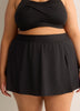Black Skirtini Swim Brief