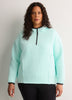 Cloud Waffle Hooded Half-Zip Sweatshirt - Active Zone