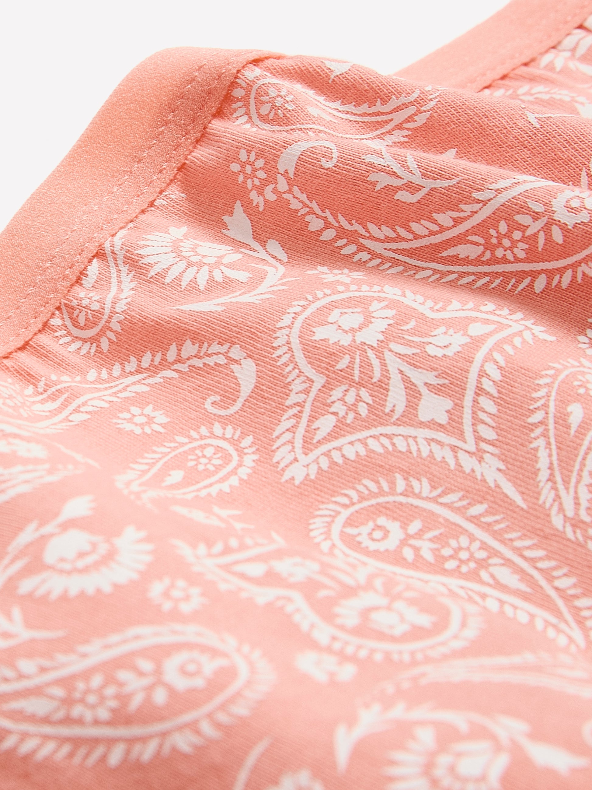 Pink Cotton Full Brief with Paisley Print - tiVOGLIO