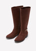 Extra Wide Width, Faux-Suede Tall Riding Boot