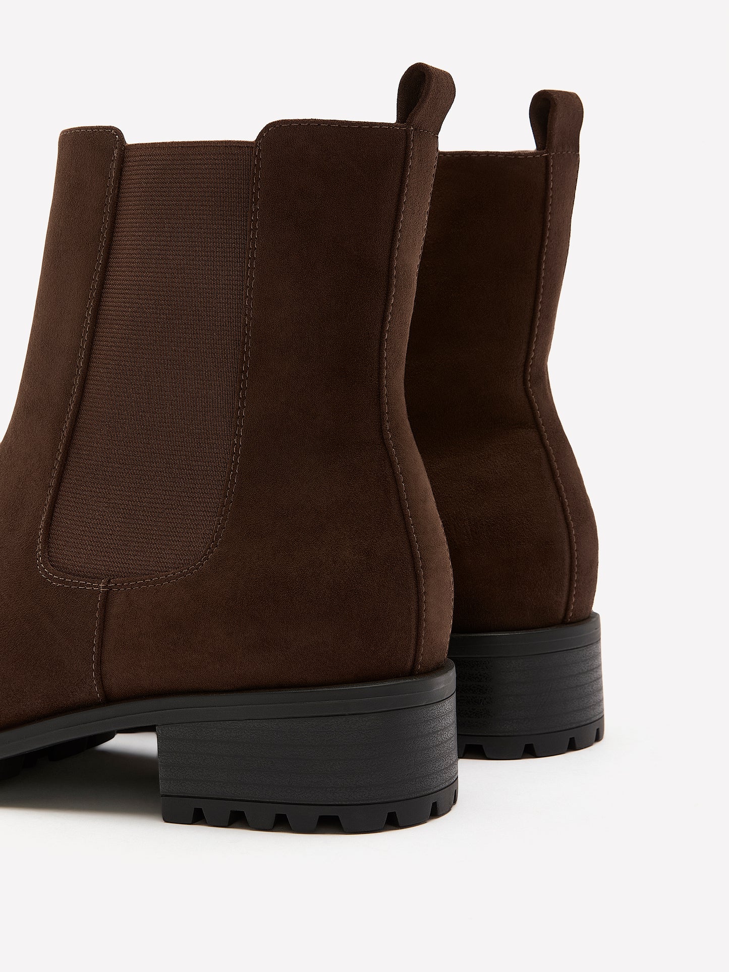 Extra Wide Width, Faux Suede Chelsea Bootie