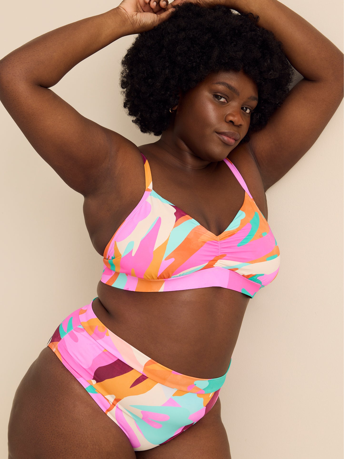 Marlee Cheeky-Cut High-Rise Bikini Brief - Body Glove