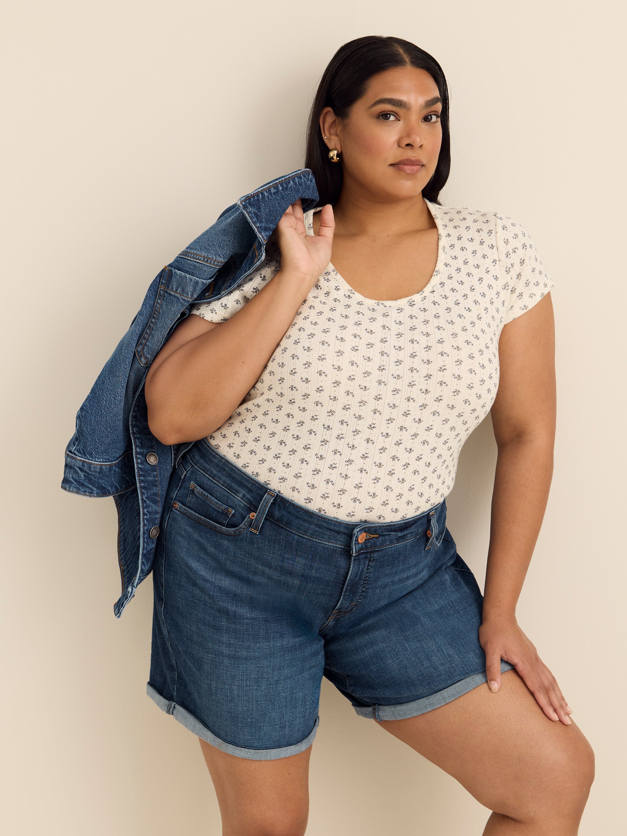 Slim-Fit Mid-Length Denim Short - Levi's