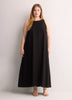 Sleeveless A-Line Halter Maxi Dress with Back Bow Tie
