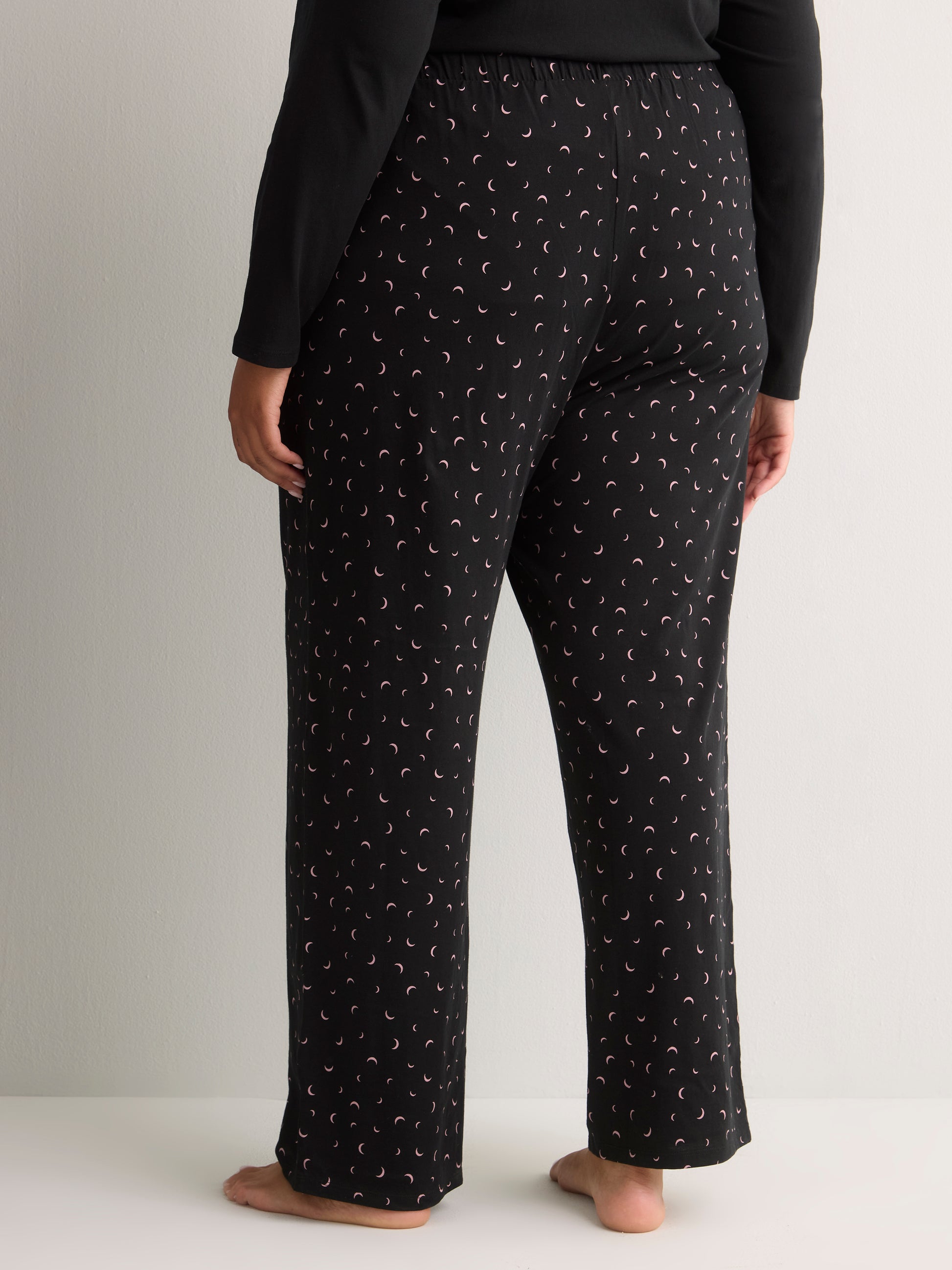 Printed Straight-Leg Cotton Knit Pyjama Pant - tVOGLIO