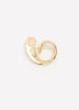 Large Golden Spiral Brooch