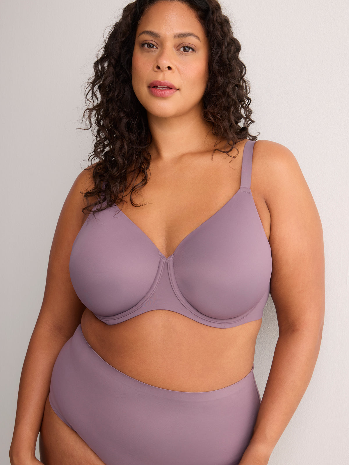 Essential Microfibre Lightly Padded Underwire T-Shirt Bra - tiVOGLIO