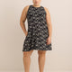 Responsible, Sleeveless Halter Swing Dress