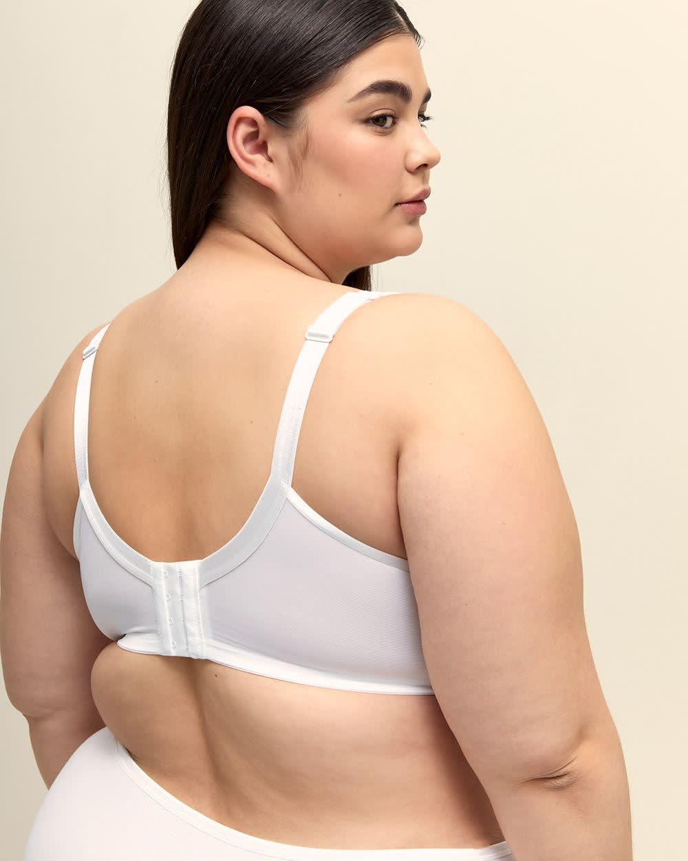 Underwire White Textured Microfibre T-Shirt Bra - ti Voglio