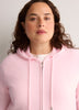 Straight Hooded Zip Sweater