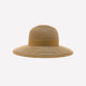 Straw Hat with Bow at Back