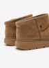 Wide Width, Bobs Keepsakes Slip-On Faux-Leather Winter Bootie - Skechers