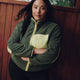 Short Polar Fleece Jacket with Contrast Trim - Active Zone