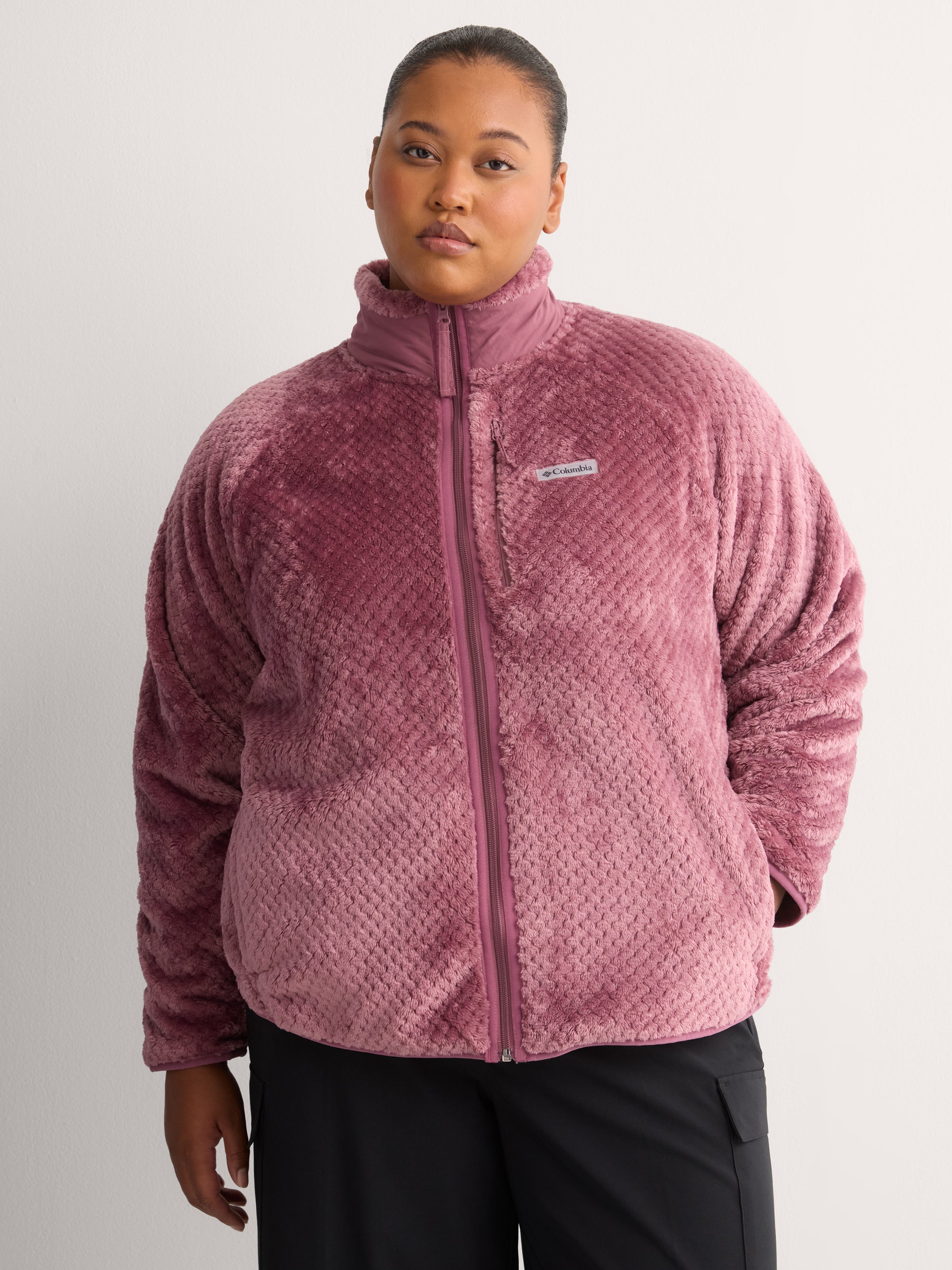 Canyon Camp Textured Fleece Full Zip Jacket - Columbia