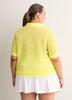 Crochet Waffle Polo Shirt - Active Zone