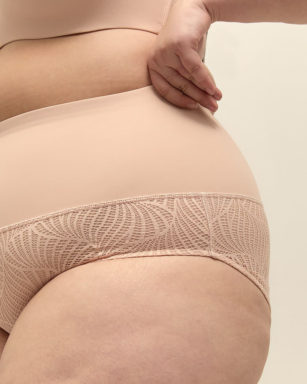 High-Cut High-Waisted Brief with Silhouette Control - ti Voglio