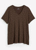 Responsible, Modern-Fit V-Neck Short-Sleeve Tunic Top