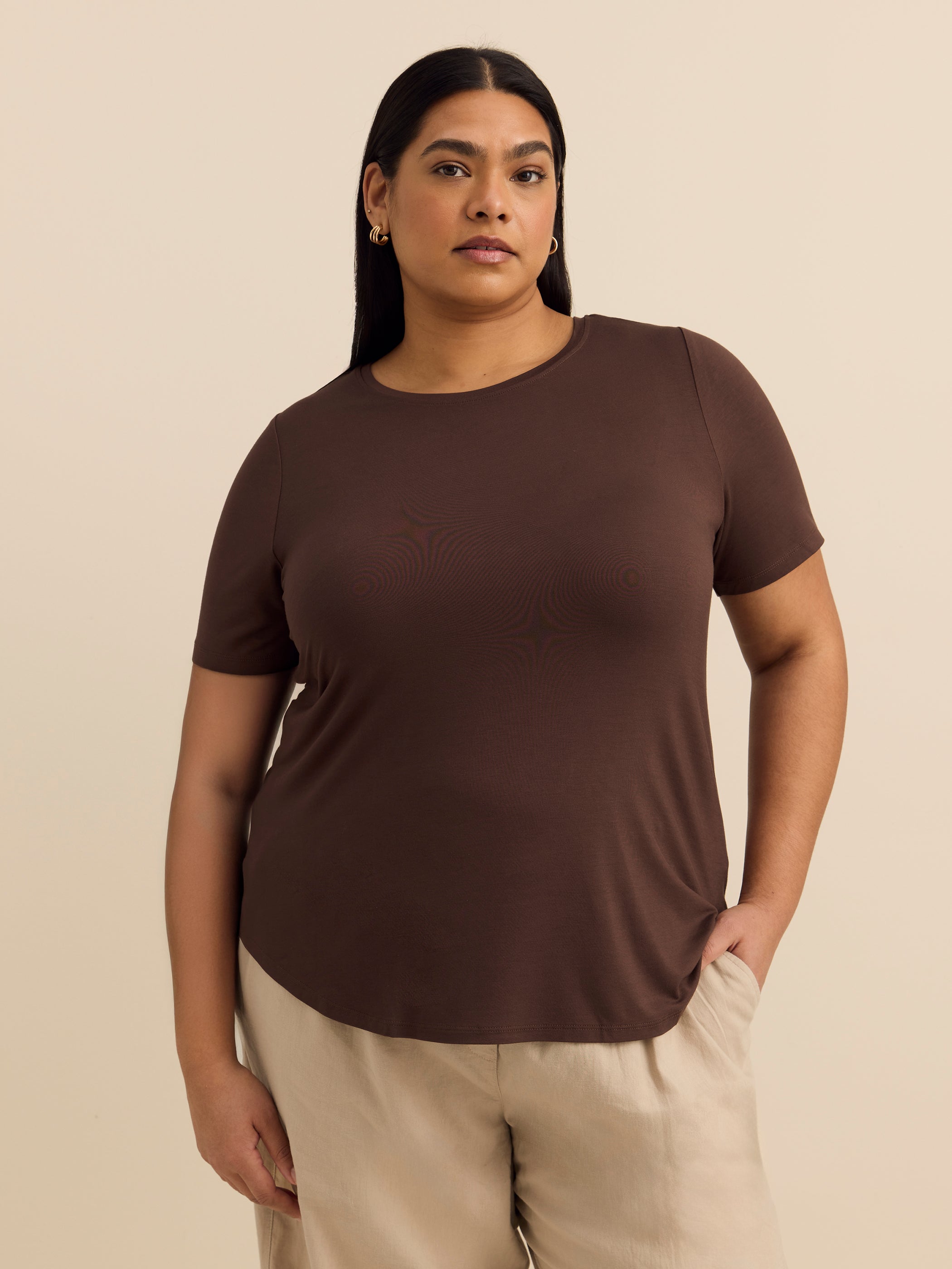 Responsible, Modern-Fit Crew Neck T-Shirt