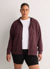 French Terry Hooded Jacket - Active Zone