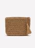 Paper Straw Clutch Bag