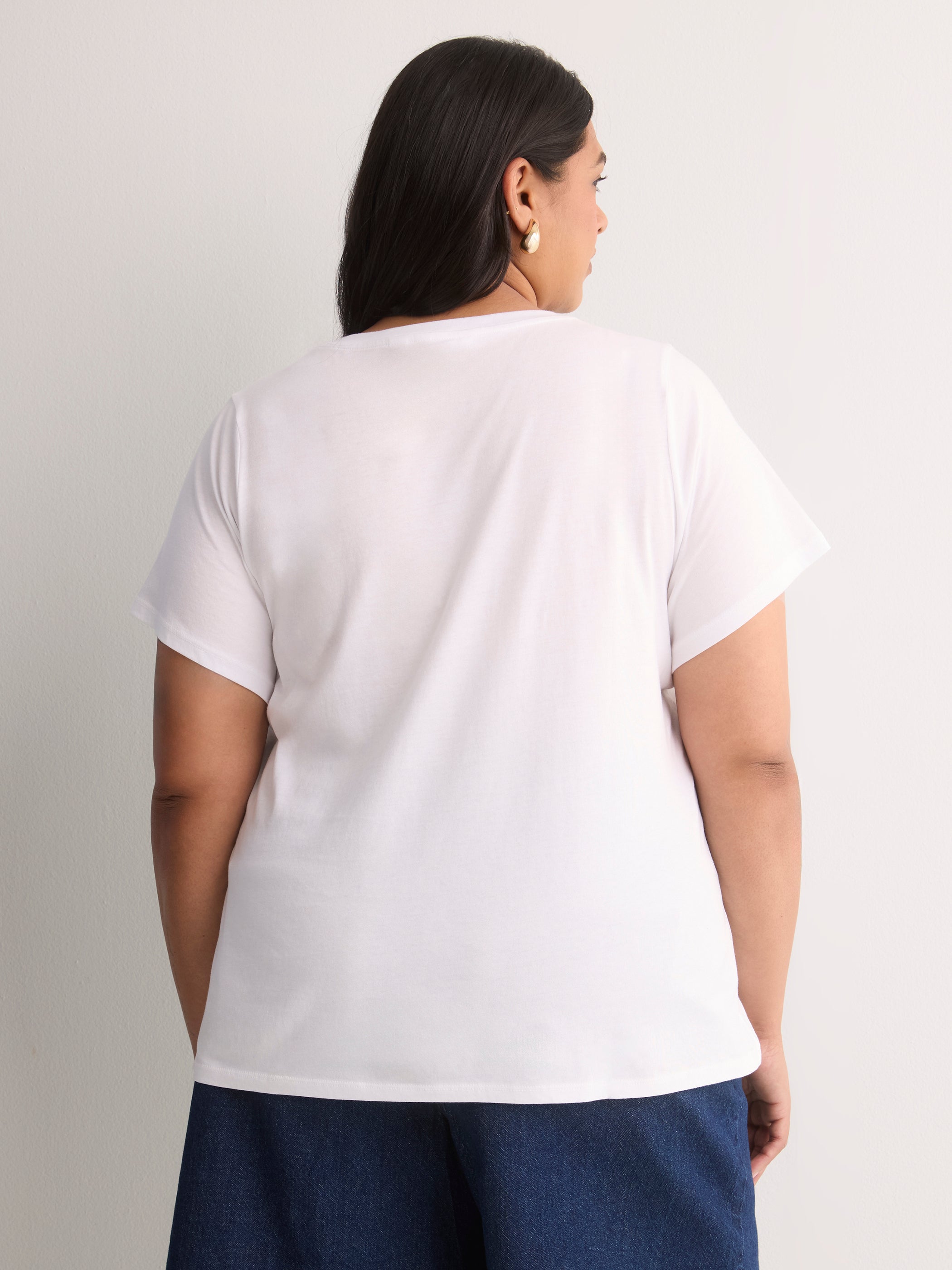 Responsible, Smooth Crew-Neck Short-Sleeve Cotton Knit Tee