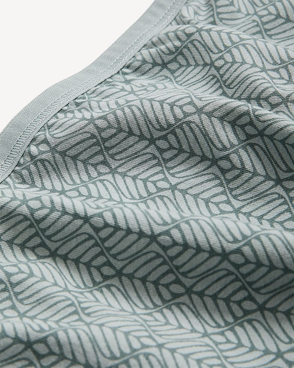 Sage Fern-Print Cotton Brief - ti Voglio