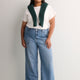 Wide-Leg High-Rise Classic Denim Pant - d/C Jeans