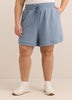 French Terry Tulip-Hem Bermuda Short - Active Zone