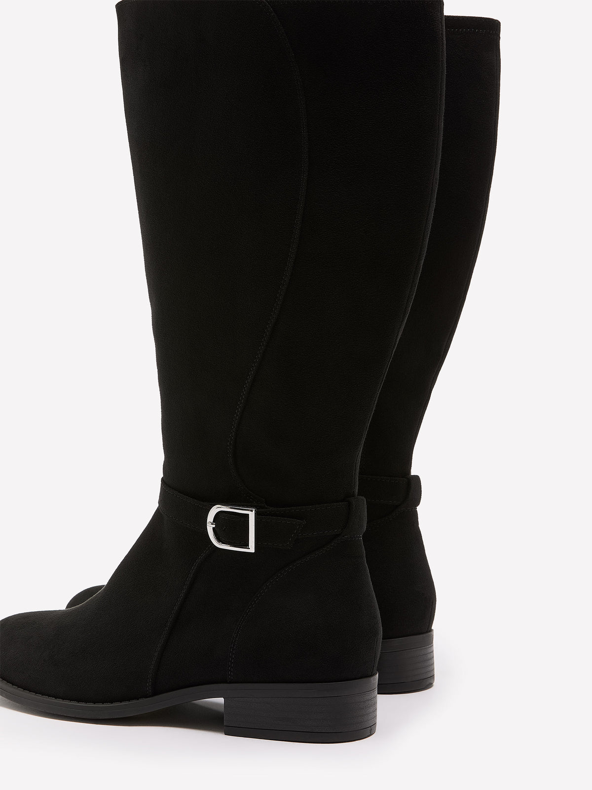 Extra Wide Width, Faux-Suede Tall Riding Boot