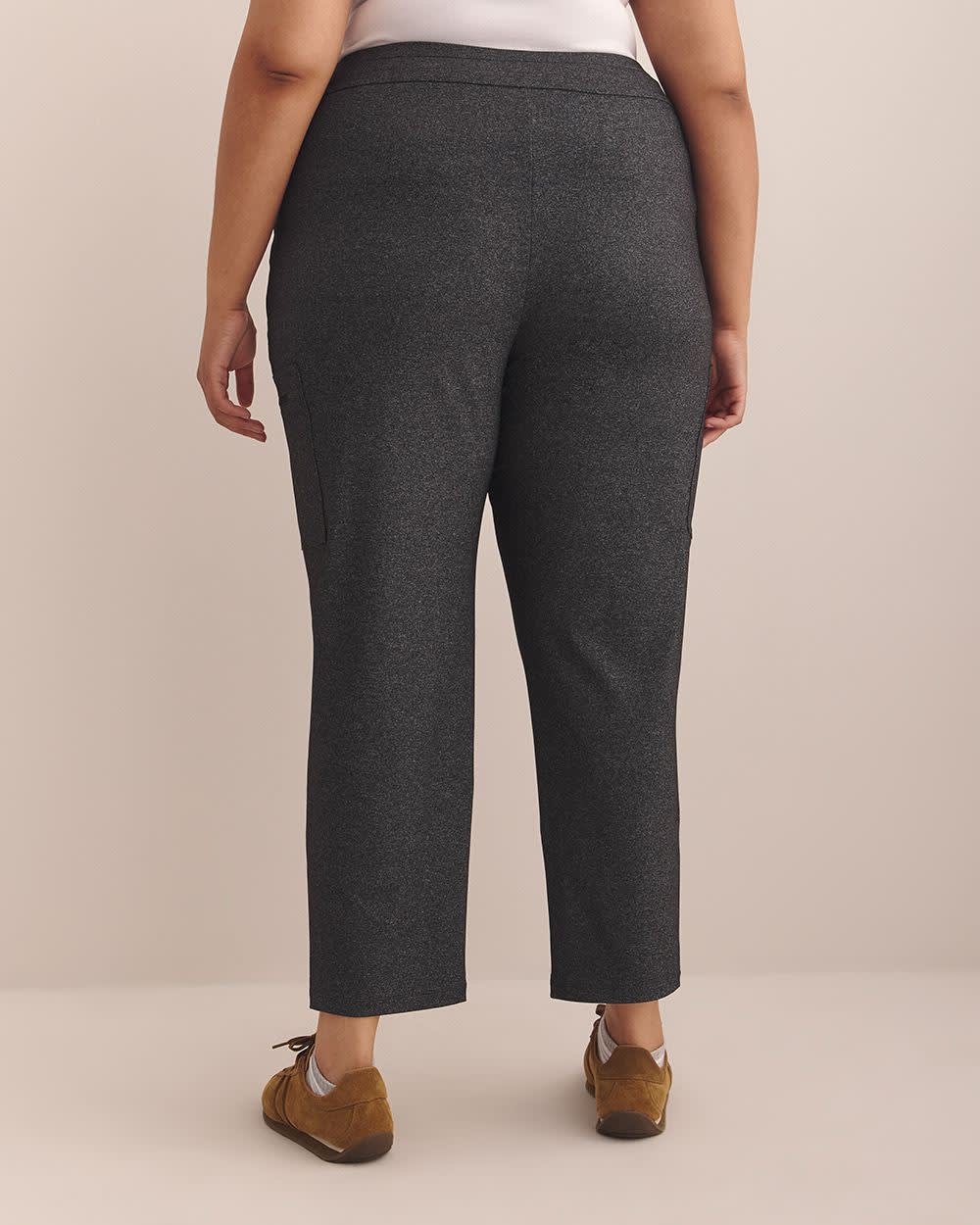 Pantalon cargo de ville en tricot chiné - Active Zone