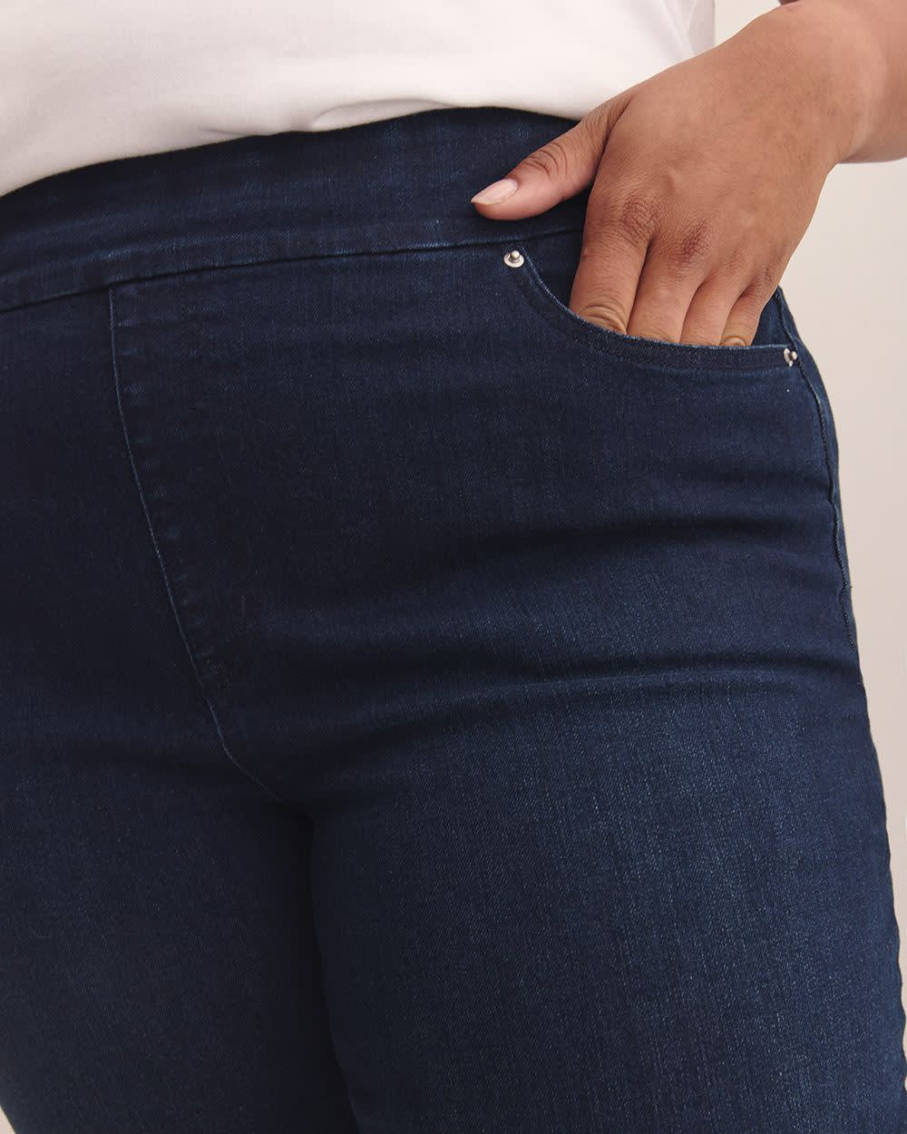 Petite, Savvy Fit Pull-On Skinny Jeans - d/C Jeans