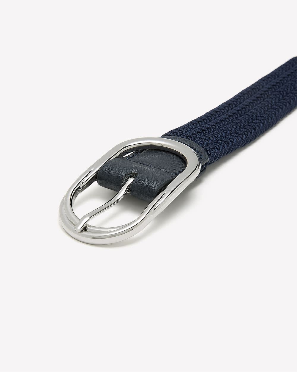 Ceinture extensible avec boucle ovale