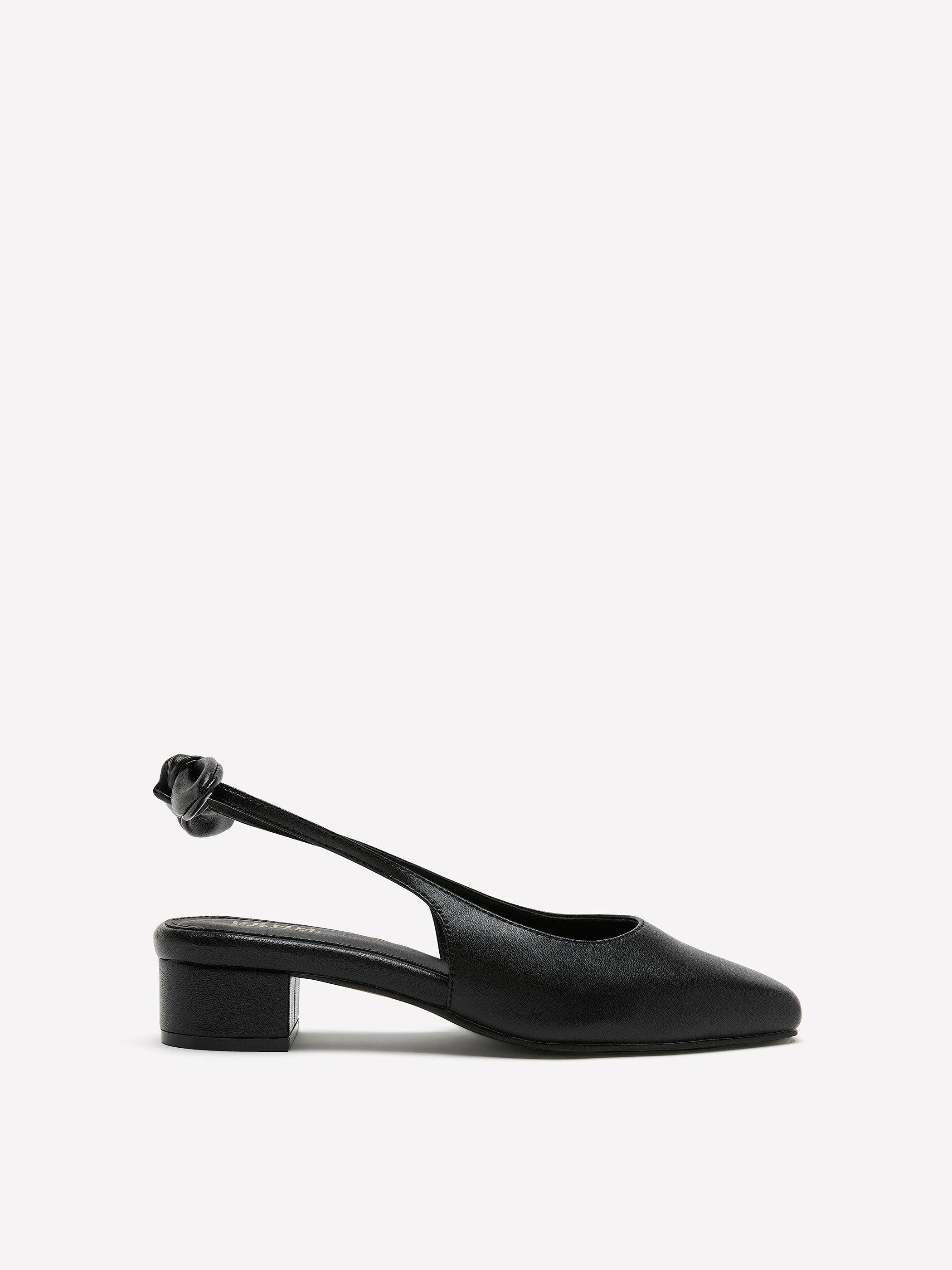 Extra Wide Width, Leather Pumps with Ankle Strap