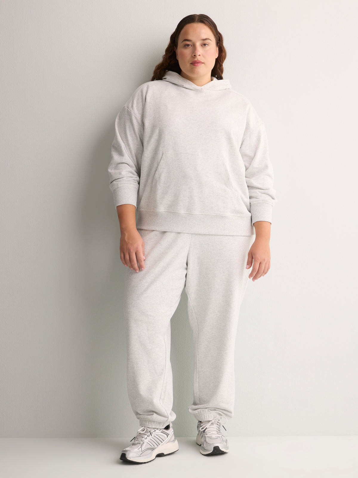 Compact French Terry Hooded Sweatshirt - Active Zone