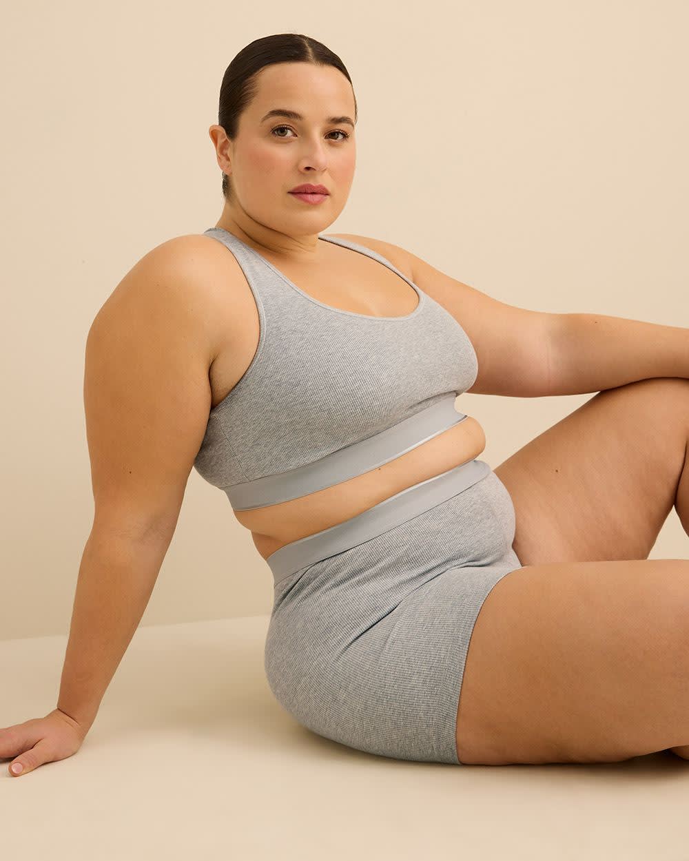 Culotte garçonne côtelée chinée - ti Voglio