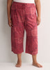 Printed Straight-Leg Capri Pyjama Pant - ti Voglio