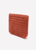 Paper Straw Clutch Bag