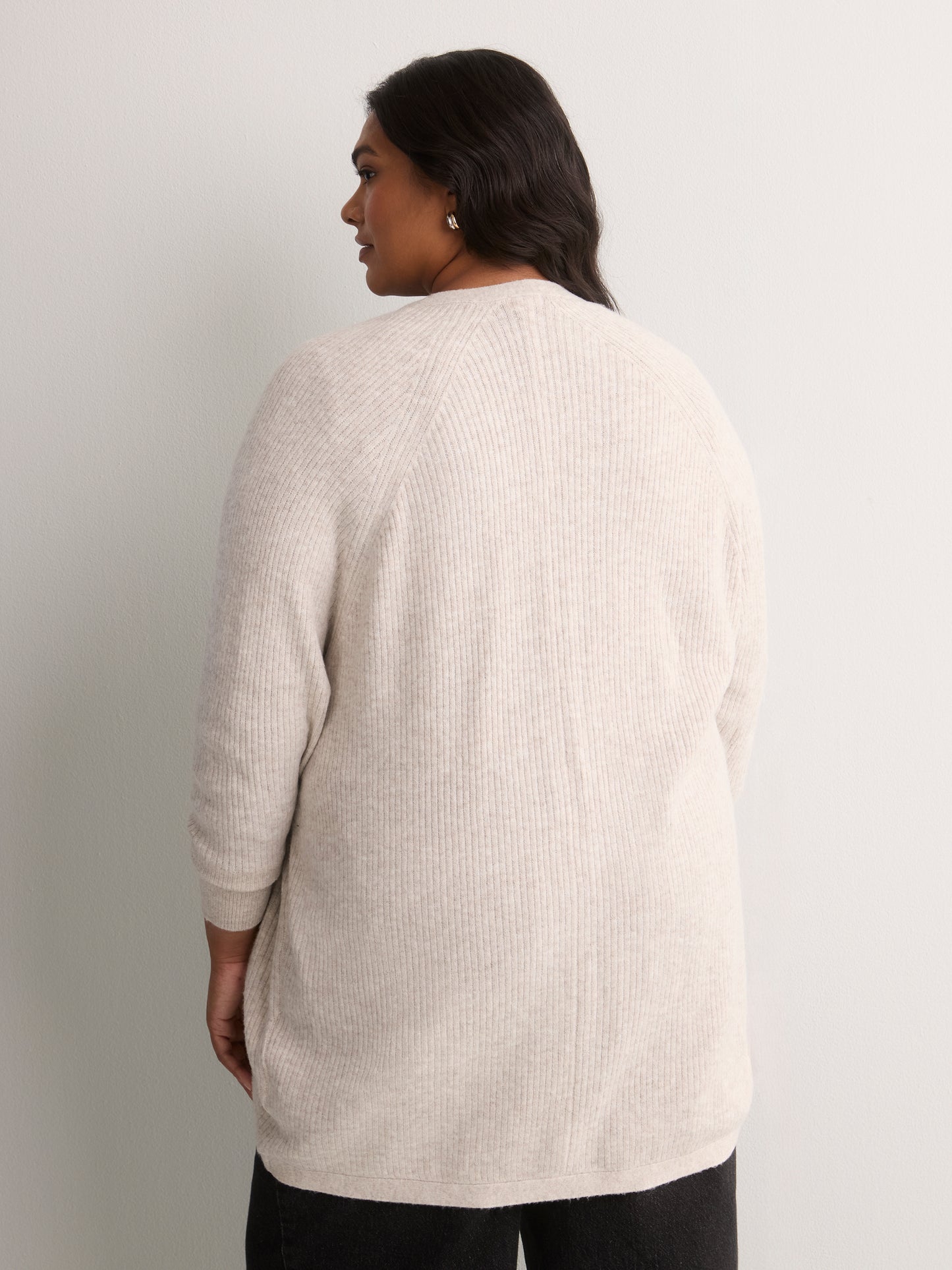 Belted Cocoon Sweater Cardigan