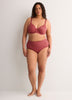 Red No-Show Full Microfibre Brief - tiVOGLIO